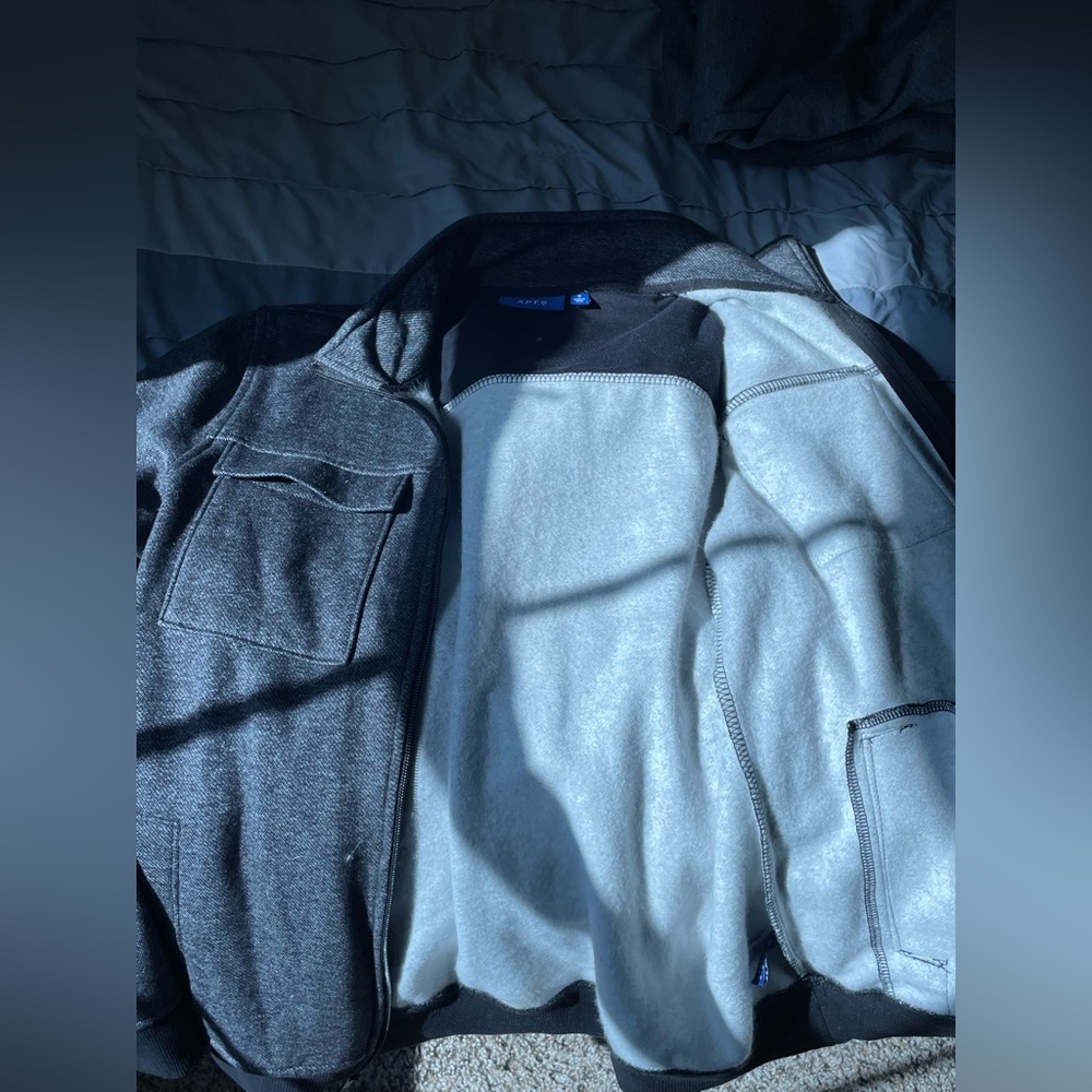 Apt zip up collared jacket